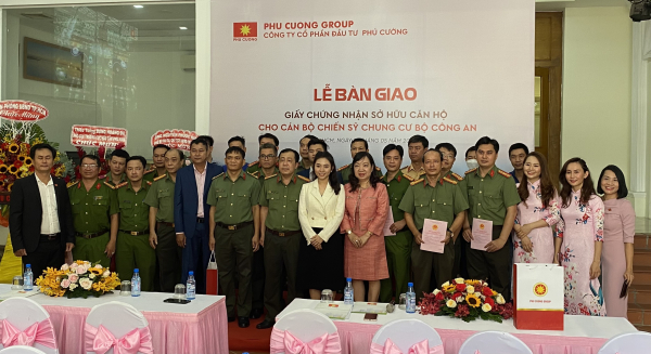 Cán bộ, chiến sĩ Dự án Nhà ở xã hội Bộ Công an tại TP Hồ Chí Minh được nhận sổ hồng -0