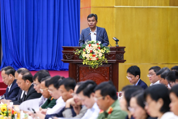 Thủ tướng Phạm Minh Chính làm việc với Ban Thường vụ Tỉnh ủy Gia Lai -0
