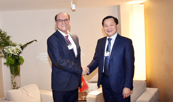 Hoạt động của Phó Thủ tướng Lê Minh Khái tại Davos, Thụy Sỹ -0