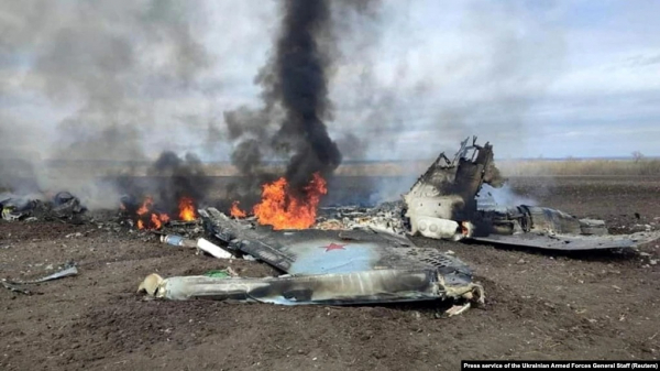 Ukraine tuyên bố Su-35 Nga bị MiG-29 bắn rơi ở Kherson -0