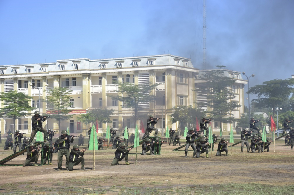 Hơn 940 tân binh hoàn thành khóa huấn luyện công dân thực hiện nghĩa vụ tham gia CAND -0