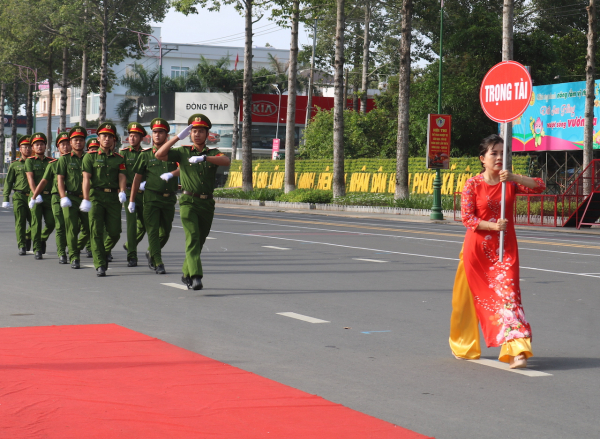 Công an tỉnh Bà Rịa - Vũng Tàu xếp hạng Nhất, Đồng Tháp xếp hạng Nhì hội thi vòng loại Cụm VII -6