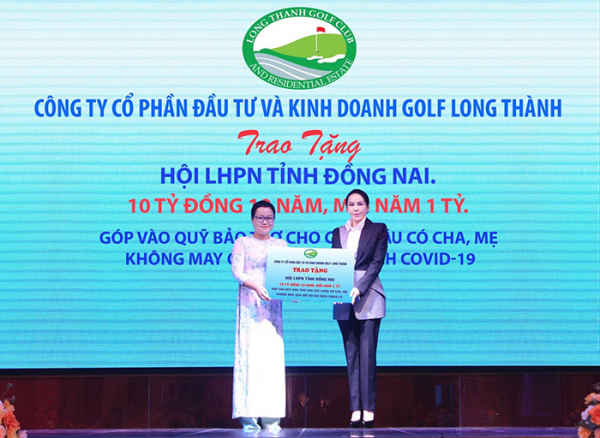 Golf Long Thành tài trợ 10 tỷ đồng cho chương trình “Mẹ đỡ đầu” tại tỉnh Đồng Nai -0
