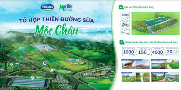 Khởi công Dự án tổ hợp thiên đường sữa Mộc Châu -0