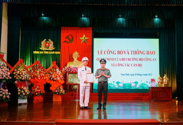 New Director of Nam Dinh Provincial Police Department appointed -0