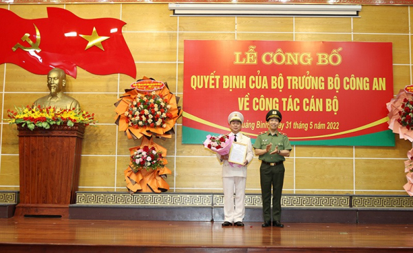 New Director of Quang Binh Provincial Police Department appointed -0