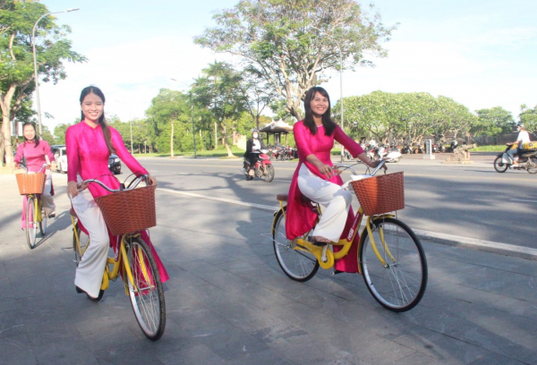TP Huế đưa vào hoạt động mô hình xe đạp chia sẻ công cộng -0
