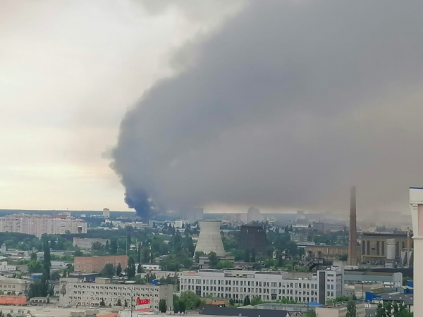 Xuất hiện hàng loạt vụ nổ lớn rung chuyển Kiev -0