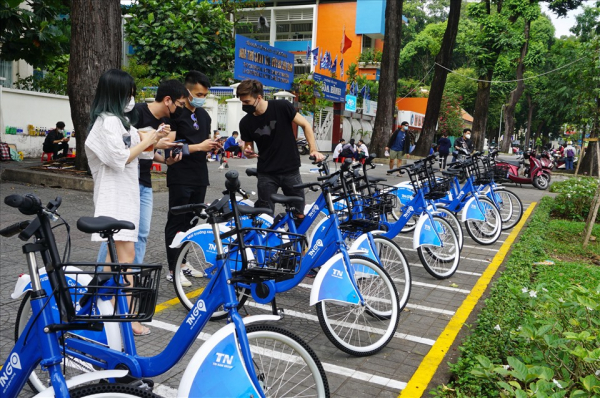 Hà Nội “chốt” hơn 200 điểm trạm cho thuê xe đạp công cộng -0