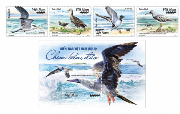 Postage stamps featuring sea birds to be issued -0