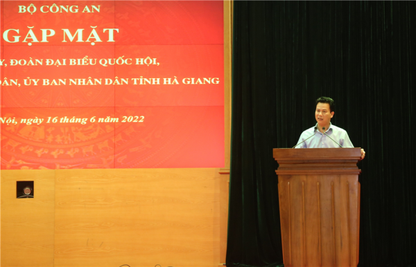 MPS leader meets delegation of Ha Giang province -0