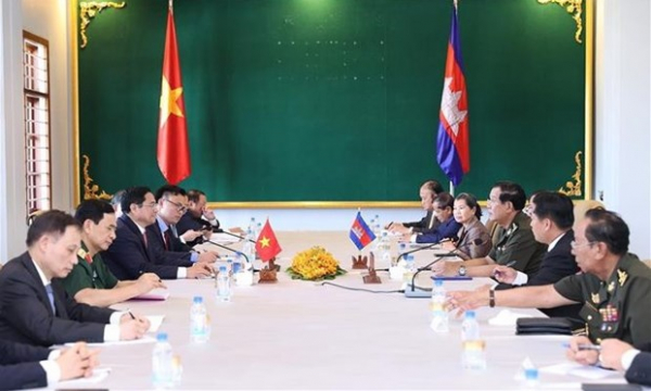 Vietnamese, Cambodian PMs agree on measures to foster ties -0