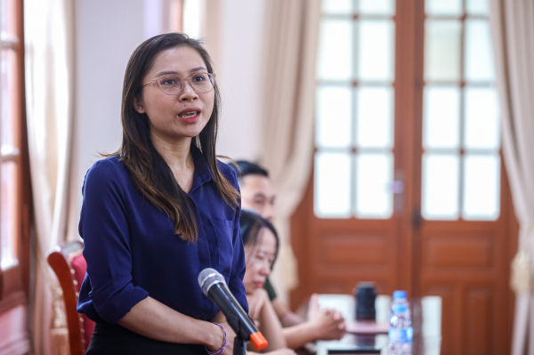 Bộ trưởng Bộ Thông tin và Truyền thông Nguyễn Mạnh Hùng thăm, chúc mừng Báo CAND -2