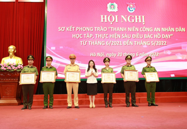 Sơ kết phong trào “Thanh niên Công an nhân dân học tập, thực hiện  “Sáu điều Bác Hồ dạy” Cụm thi đua số 1, khối các đơn vị địa phương -0