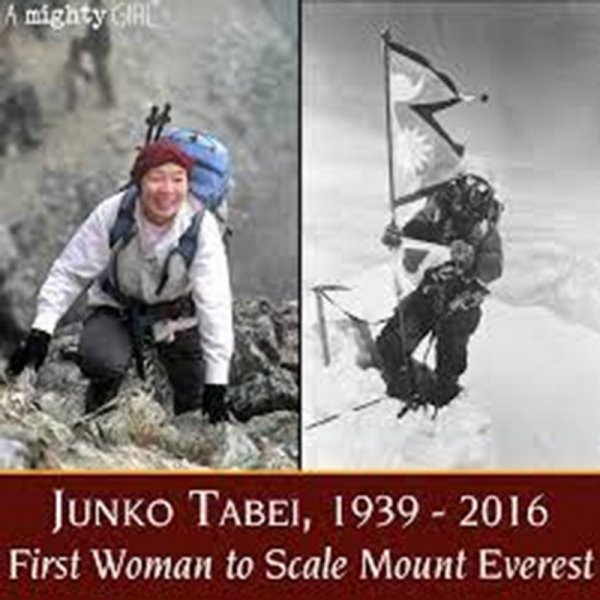 Người phụ nữ đầu tiên trên thế giới chinh phục đỉnh Everest -0