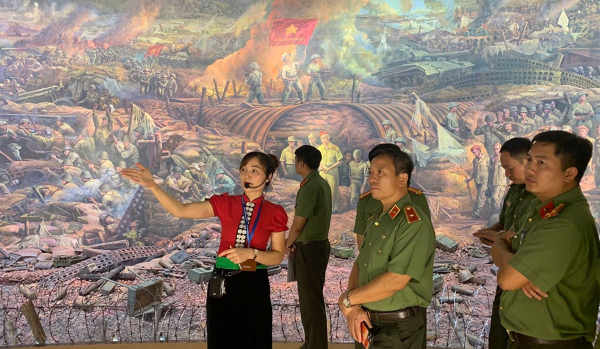 Học viện Chính trị CAND tổ chức hành trình về nguồn tại Khu di tích lịch sử Điện Biên Phủ -1