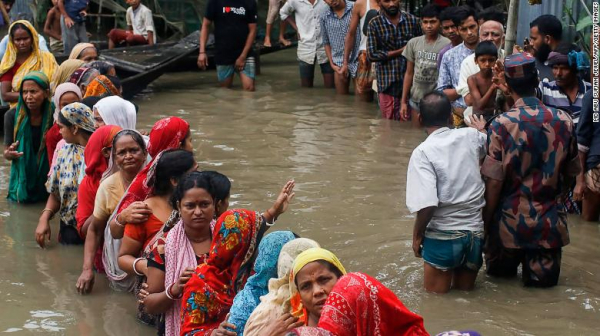 Lũ chồng lũ khiến hàng triệu người Bangladesh và Ấn Độ điêu đứng -0