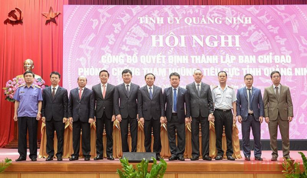 Thành lập Ban Chỉ đạo phòng, chống tham nhũng, tiêu cực tỉnh Quảng Ninh -0