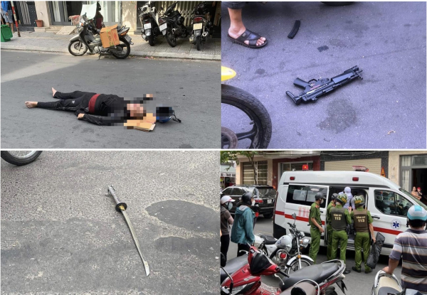 Bắt khẩn cấp 4 đối tượng đâm chém gây náo loạn đường phố Đà Nẵng -0