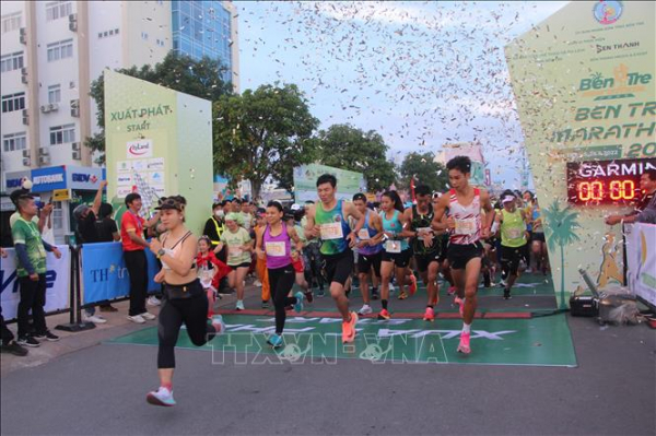 Hơn 4.000 vận động viên dự Giải Bến Tre Marathon 2022 -0