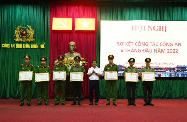 Công an tỉnh Thừa Thiên-Huế đánh mạnh các loại tội phạm, không để hình thành điểm nóng -0