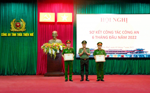 Công an tỉnh Thừa Thiên-Huế đánh mạnh các loại tội phạm, không để hình thành điểm nóng -0