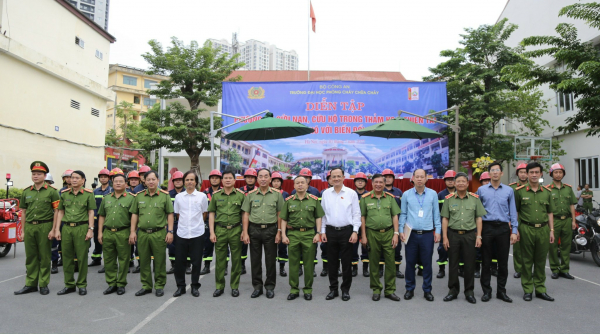 Chủ động ứng phó biến đổi khí hậu và cứu nạn cứu hộ trong thảm hoạ, thiên tai -0