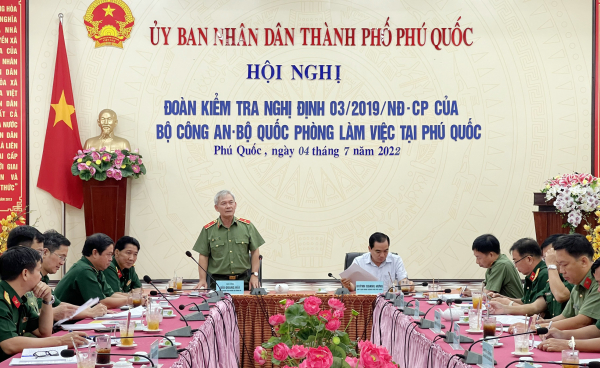 Kiểm tra công tác thực hiện Nghị định số 03/2019/NĐ–CP tại Phú Quốc -0