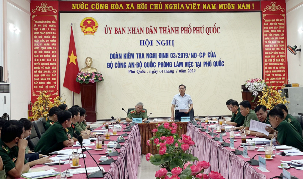 Kiểm tra công tác thực hiện Nghị định số 03/2019/NĐ–CP tại Phú Quốc -0