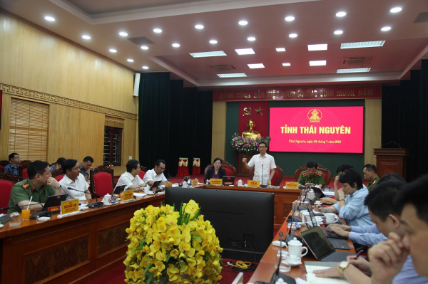 Phó Thủ tướng Chính phủ kiểm tra kết quả thực hiện Đề án 06 tại tỉnh Thái Nguyên -0