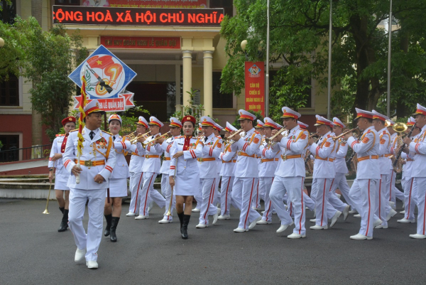 Đoàn Nghi lễ Quân đội tổng duyệt chương trình biểu diễn tại Nhạc hội Cảnh sát các nước ASEAN+ -0
