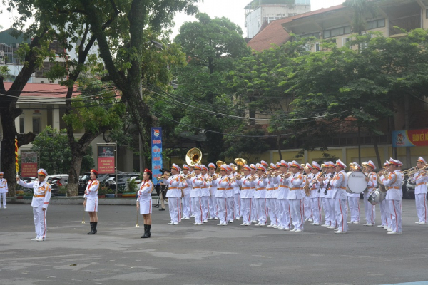 Đoàn Nghi lễ Quân đội tổng duyệt chương trình biểu diễn tại Nhạc hội Cảnh sát các nước ASEAN+ -6