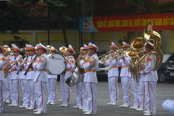 Đoàn Nghi lễ Quân đội tổng duyệt chương trình biểu diễn tại Nhạc hội Cảnh sát các nước ASEAN+ -5
