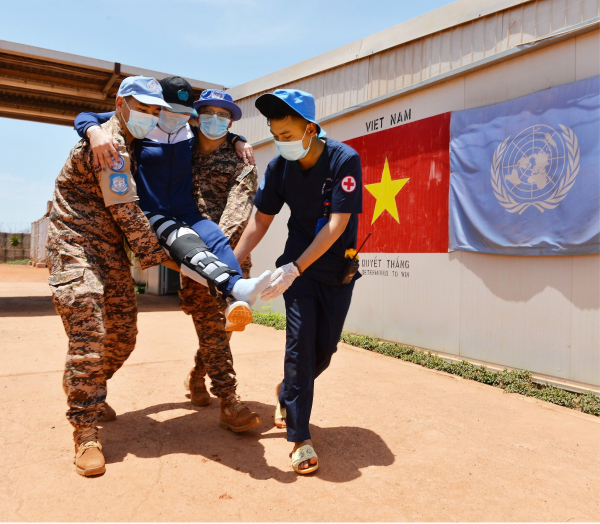 Người lính Việt gìn giữ hòa bình Liên Hợp Quốc -0