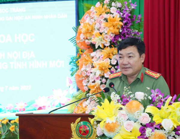 Hội thảo khoa học “Bảo đảm an ninh nội địa vùng Tây Nam Bộ trong tình hình mới” -0