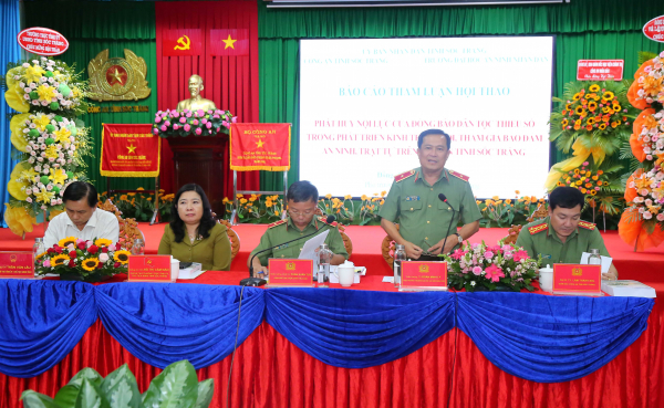 Hội thảo khoa học “Bảo đảm an ninh nội địa vùng Tây Nam Bộ trong tình hình mới” -0