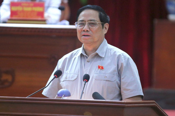 Thủ tướng Phạm Minh Chính kêu gọi cử tri tích cực tham gia tiêm chủng vaccine -0