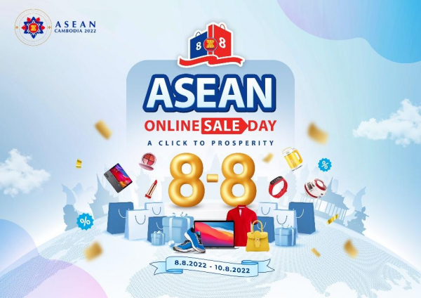  “Ngày mua sắm trực tuyến lớn nhất ASEAN” diễn ra từ ngày 8/8 -0