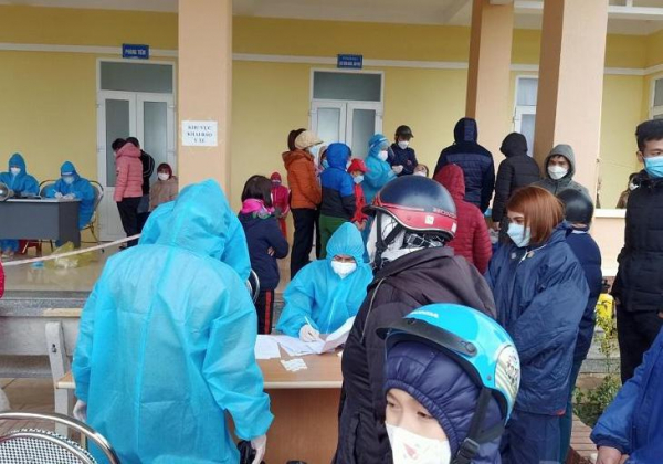 Tìm người bị Trung tâm Y tế thị xã Nghi Sơn, Thanh Hoá gộp mẫu xét nghiệm PCR -0
