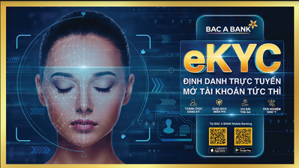 BAC A BANK chính thức ra mắt giải pháp định danh điện tử - eKYC trên Mobile Banking -0