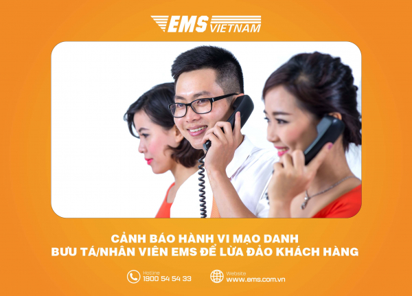 Cảnh báo hành vi mạo danh bưu tá/nhân viên EMS để lừa đảo khách hàng  -0