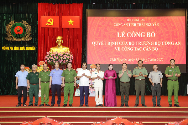 Công an tỉnh Thái Nguyên có Phó Giám đốc mới -0