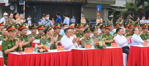 Khánh thành Tượng đài “Công an nhân dân vì dân phục vụ” – công trình văn hóa tại Hà Nội -0