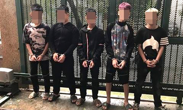 Hà Nội: Triệt phá nhóm cướp tuổi “teen” gây ra hàng loạt vụ cướp -0