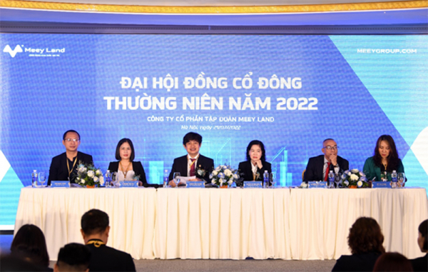 Công ty Cổ phần Tập đoàn Meey Land tổ chức thành công Đại hội đồng Cổ đông thường niên năm 2022 -0