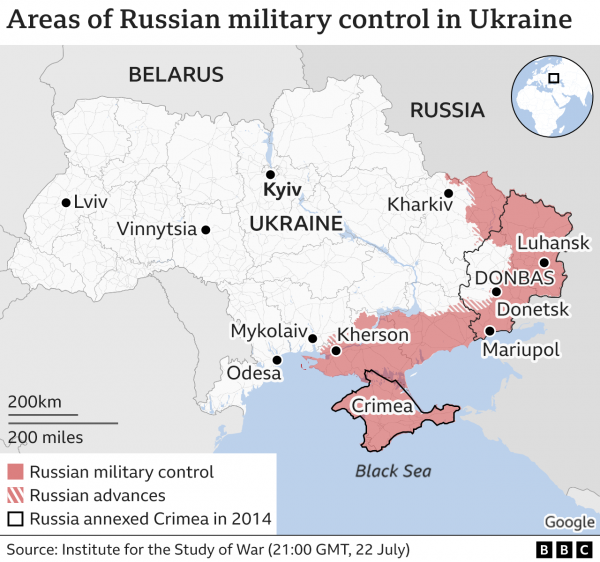 Những gì xảy ra với Ukraine sau 5 tháng chiến sự? -0