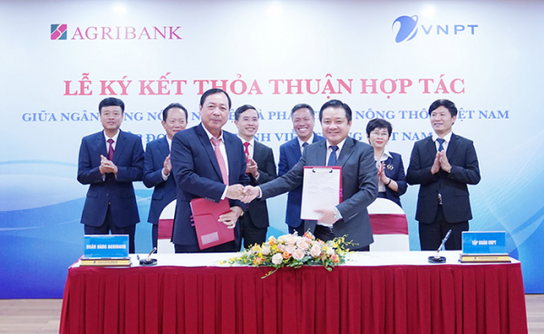 Tập đoàn VNPT và Agribank ký kết Thỏa thuận hợp tác toàn diện -0