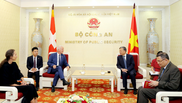 Việt Nam và Thụy Sĩ tăng cường hợp tác phòng, chống tội phạm -0