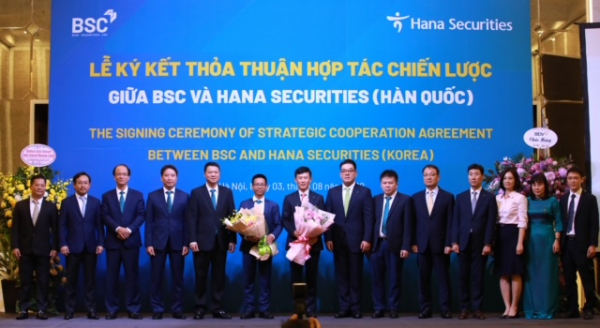 BSC và HSC (Hàn Quốc) ký kết thỏa thuận hợp tác chiến lược -0