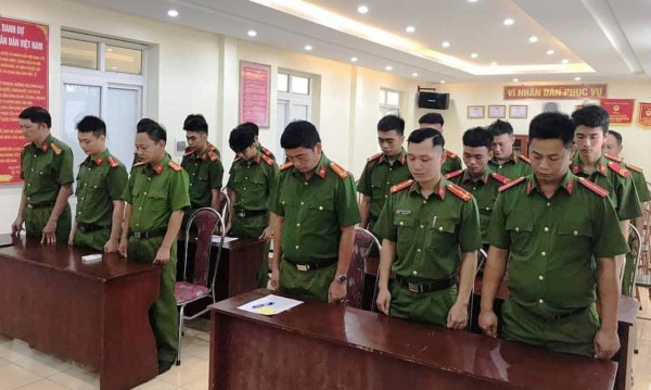 Tuổi trẻ Cảnh sát PCCC&CNCH Công an TP Hải Phòng tưởng niệm 3 đồng đội anh dũng hy sinh -0